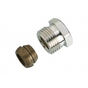 Danfoss 013G4102 - Compression fittings for steel and copper tubings, G 3/8