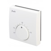 Danfoss 088H0024 - Floor Heating Controls, FH Room Thermostats, Room Thermostat, 24.0 V, Featured, opt. floor sensor, On-wall