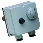 Danfoss 099-1062 - Iммersion Thermostats, ITD, Dual control and limit thermostat, 0 °C - 90 °C, Factory Set Temp. Limit [°C]: 80