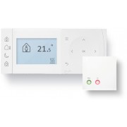 Danfoss 087N7864 - Prograммable Room Thermostats, TPOne Retail, On/Off modulating control, Schedule type: 7 day, 5/2 day, 24 hour, Batteries for thermostat + 230Vac for receiver