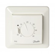 Danfoss 088L0035 - Thermostats, ECtemp 532, Temperature - floor  [°C]: 20 - 50, Temperature - room [°C]: 5 - 35